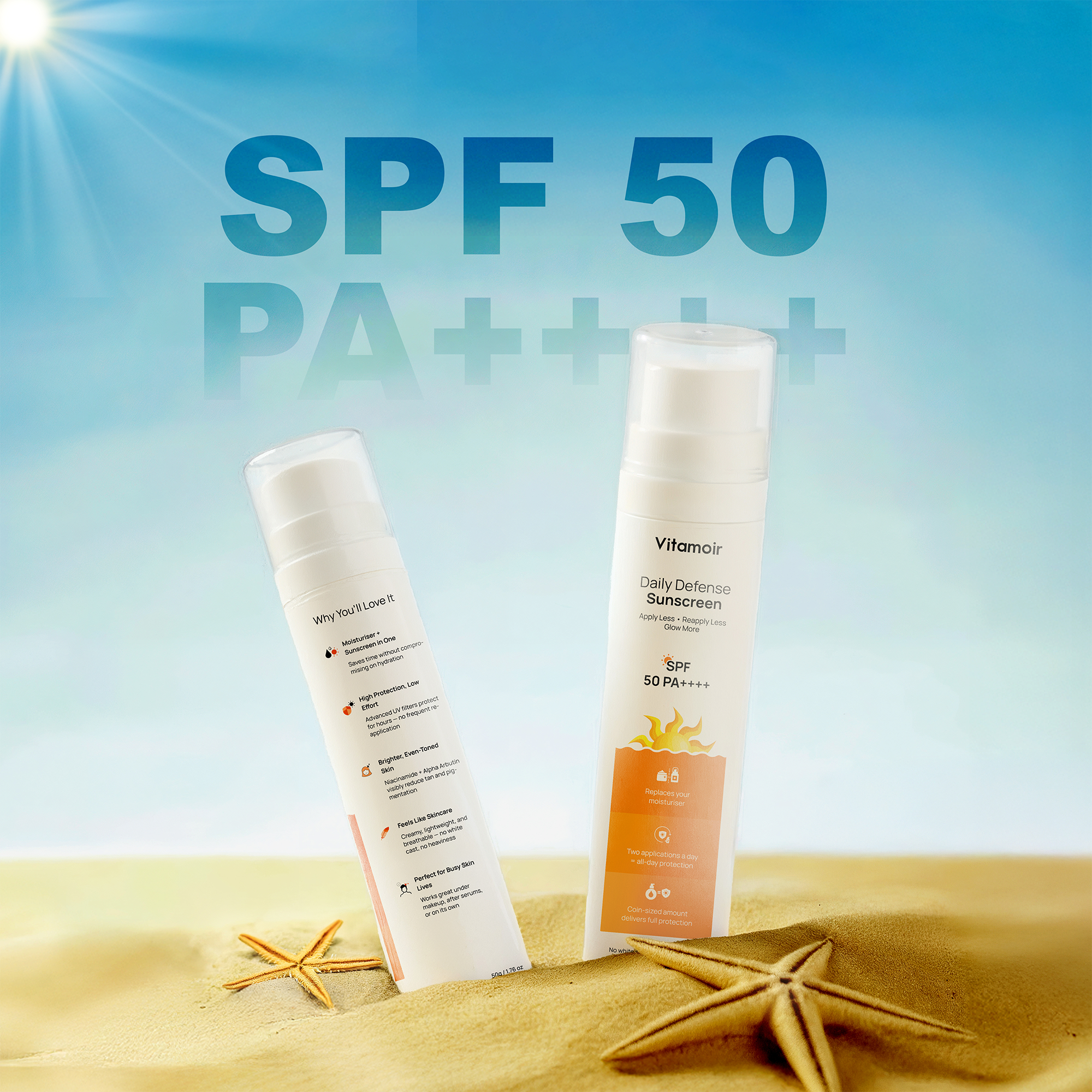 Daily Defense Sunscreen SPF 50 PA++++